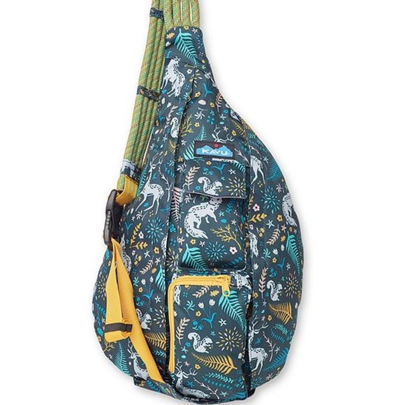 Kavu Handbags - Kavu Fairy Trail Rope Sling Backpack
